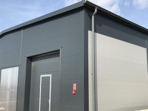 Hala stalowa ALFA  Księginki gmina Dolsk, województwo wielkopolskie, szer. 15m x dł. 26m x wys. 5m, powierzchnia 390 m2. 