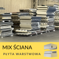 Płyta warstwowa dachowa outlet 25 PLN m2 – końcówki płyt warstwowych i płyty obornickiej do dachów oraz bram