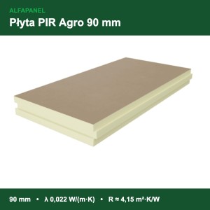 Płyta PIR Agro 90 mm