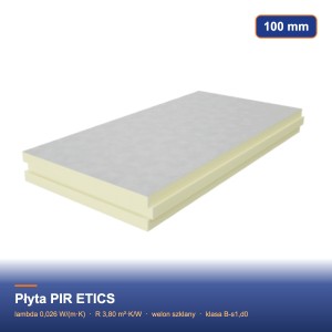 Płyta PIR ETICS (pod tynk) 100 mm