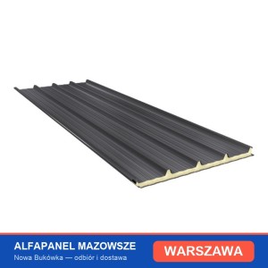 Płyta warstwowa dachowa PIR 100 mm — outlet, na wymiar