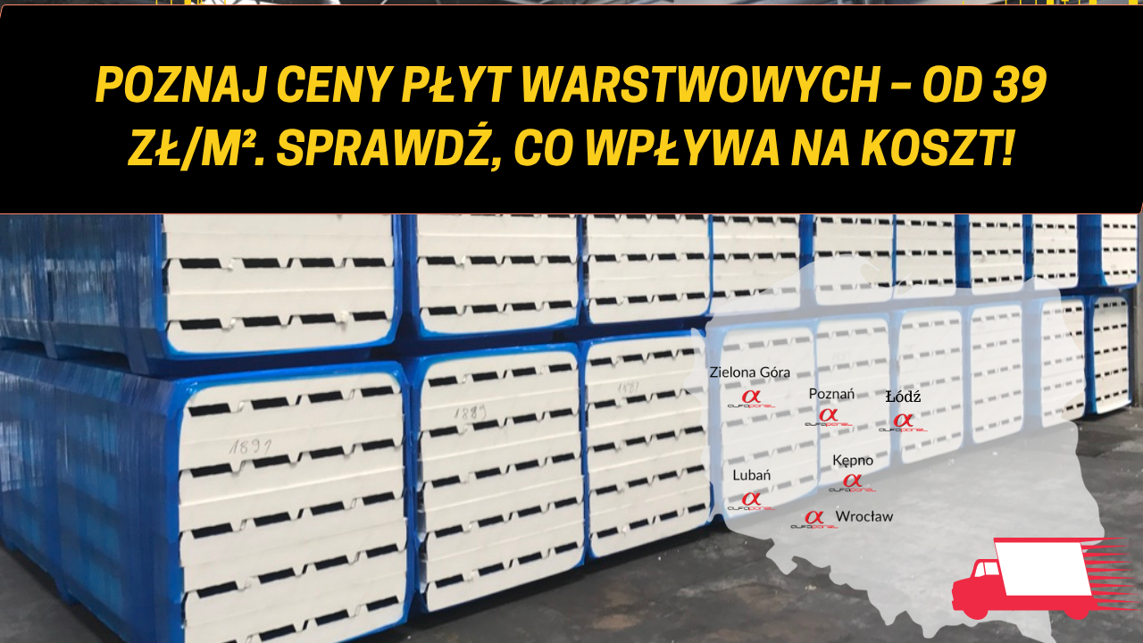 Ile kosztuje m2 płyty warstwowej?