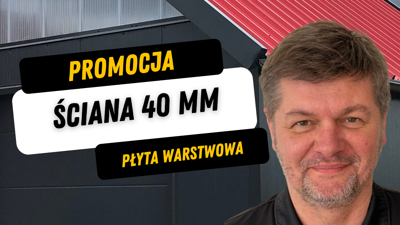 Płyta warstwowa cena 2026 – tania płyta ścienna 40 mm już od 74 zł netto