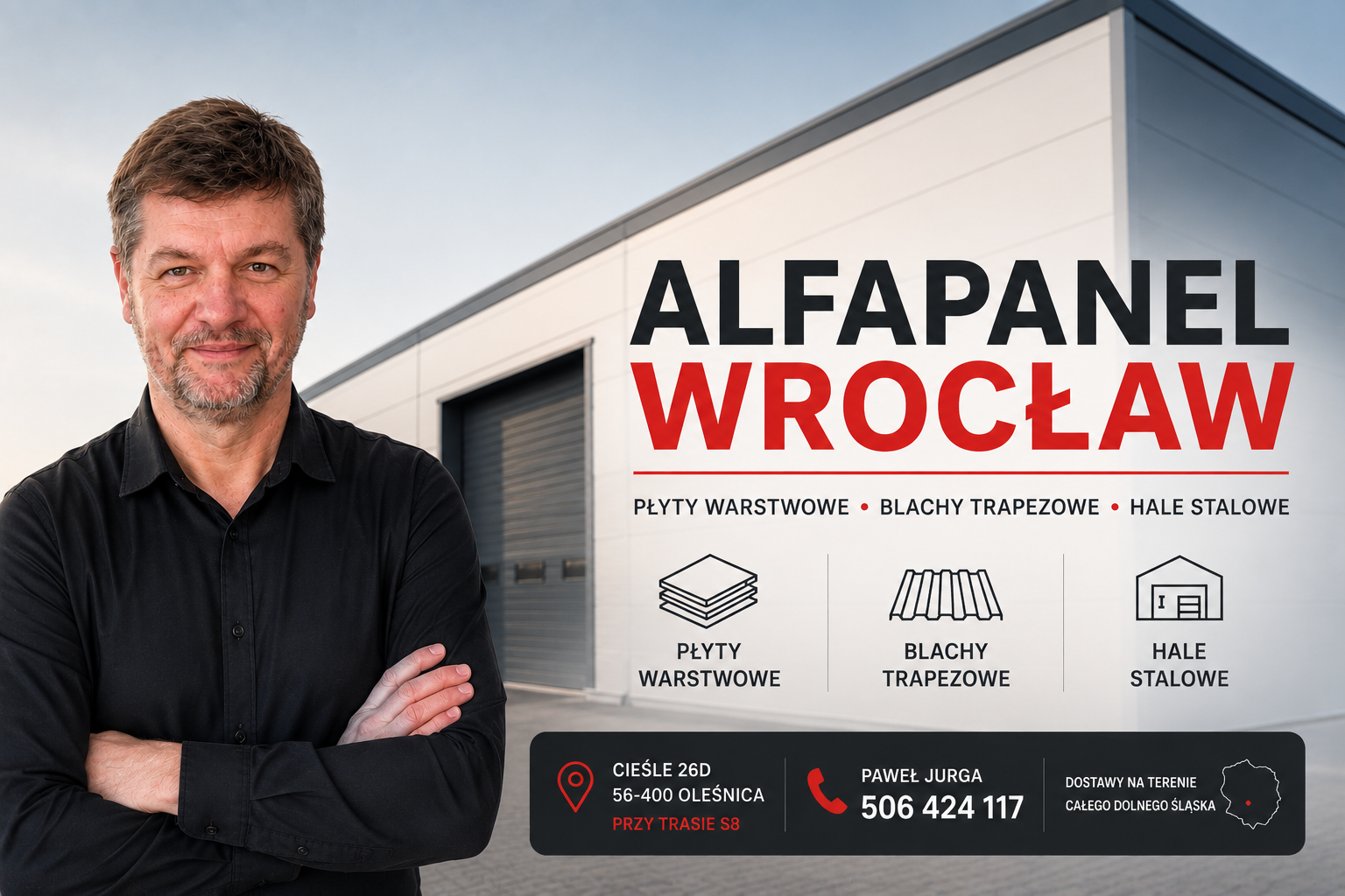 Największy Punkt Sprzedaży Płyt Warstwowych i Blach Trapezowych na Dolnym Śląsku – Alfapanel Wrocław