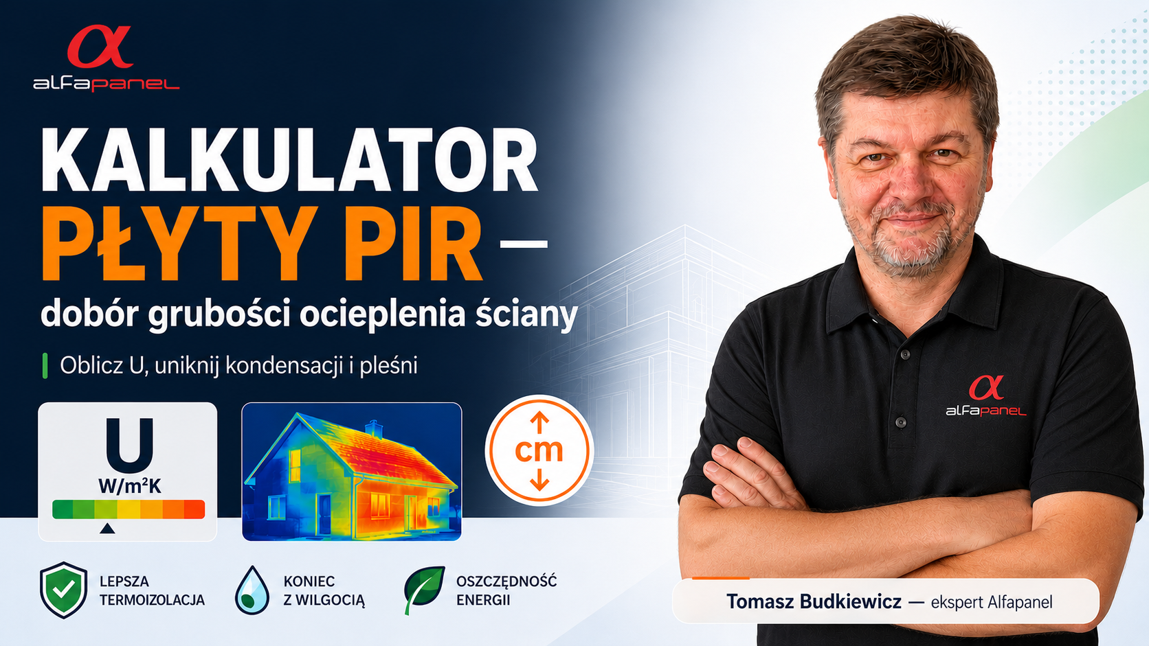 Kalkulator płyty PIR do ocieplenia ściany — jak dobrać grubość izolacji