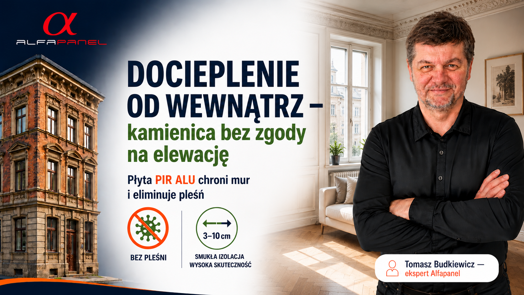 Kamienica bez zgody na ocieplenie elewacji? Docieplenie od wewnątrz krok po kroku