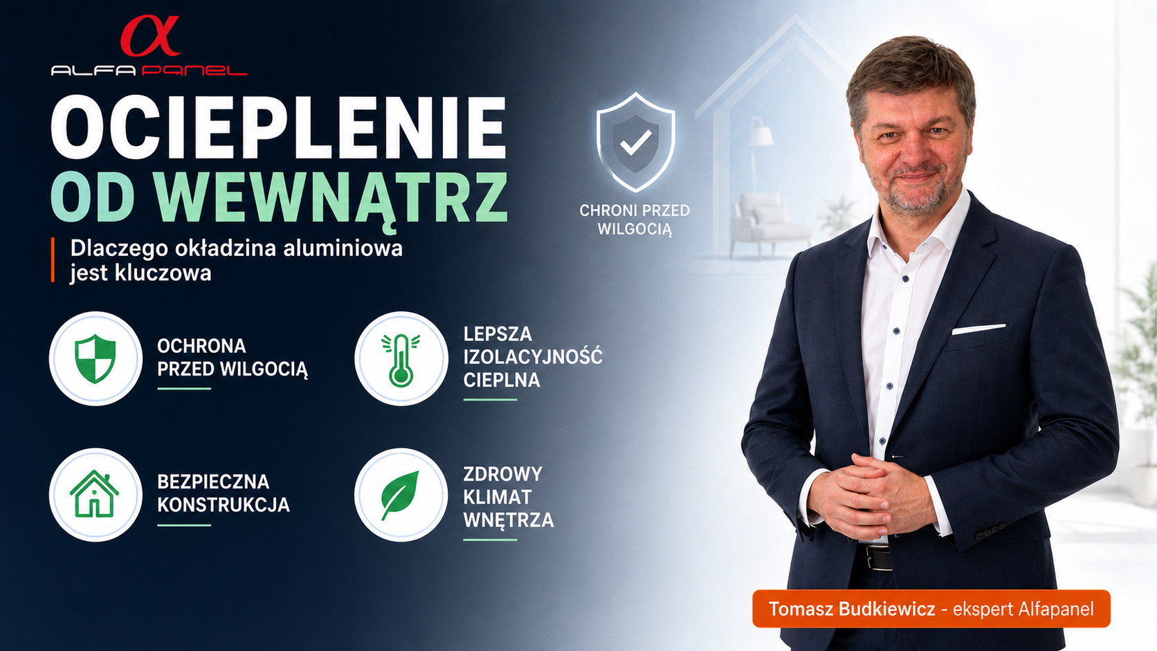 Ocieplenie od wewnątrz krok po kroku - dlaczego okładzina aluminiowa jest kluczowa